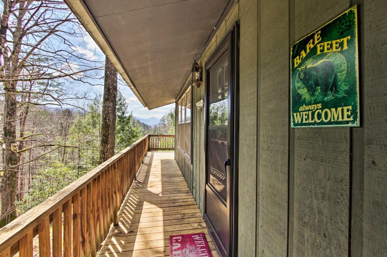 Quiet Cabin With Mountain Views About 3 Mi To Gatlinburg Exterior foto